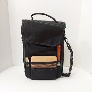 NEW Picnic Time Duet Wine Cheese Tote with Cheese Board, Knife, Corkscrew